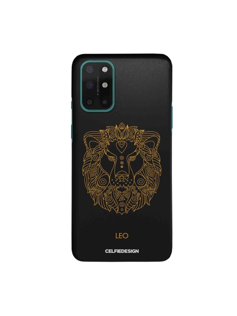 

CelfieDesign Black & Yellow Leo OnePlus 8T Slim Back Case