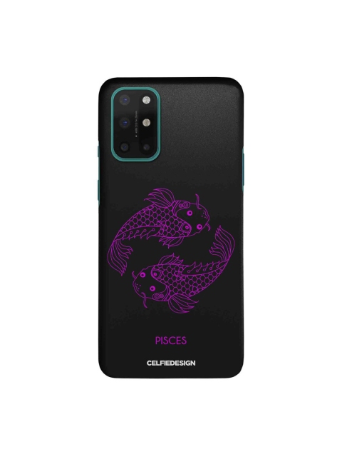 

CelfieDesign Black & Purple Pisces OnePlus 8T Slim Back Case