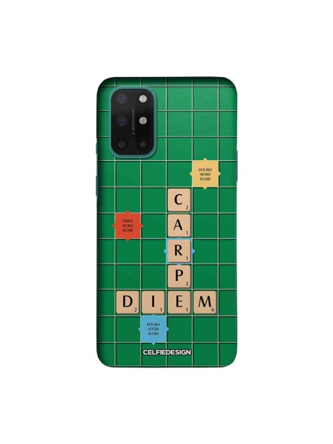 

CelfieDesign Green Scrabble Game Printed OnePlus 8T Slim Back Case