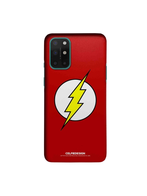 

CelfieDesign Red & White Logo Flash OnePlus 8T Slim Back Case