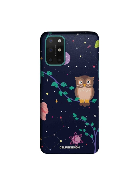 

CelfieDesign Multi-Coloured Space Owl OnePlus 8T Back Case