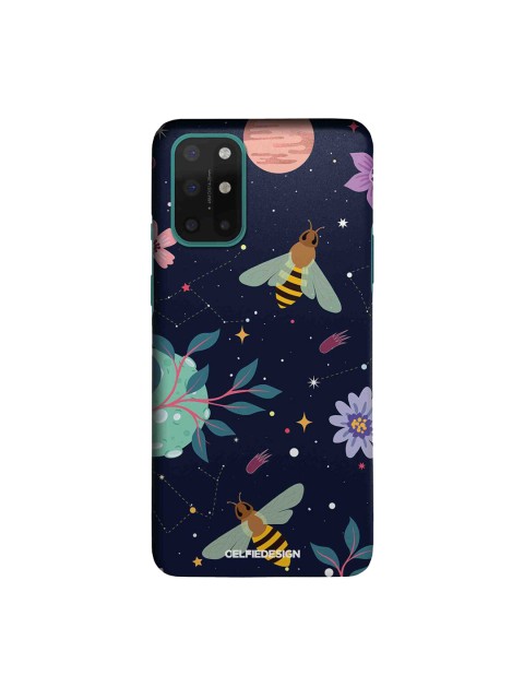 

CelfieDesign Blue & Green Space Bees Printed OnePlus 8T Slim Back Case