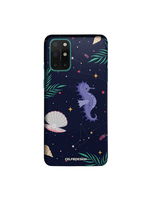 

CelfieDesign Navy Blue & Green Space Beach OnePlus 8T Slim Back Case