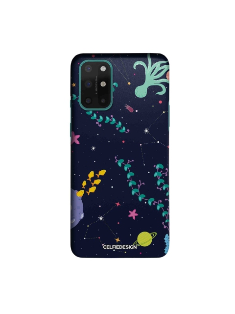 

CelfieDesign Navy Blue Space Aquarium OnePlus 8T Slim Back Case