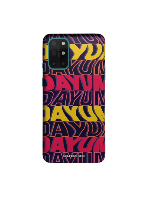 

CelfieDesign Multi-Coloured Dayum Printed OnePlus 8T Slim Back Case
