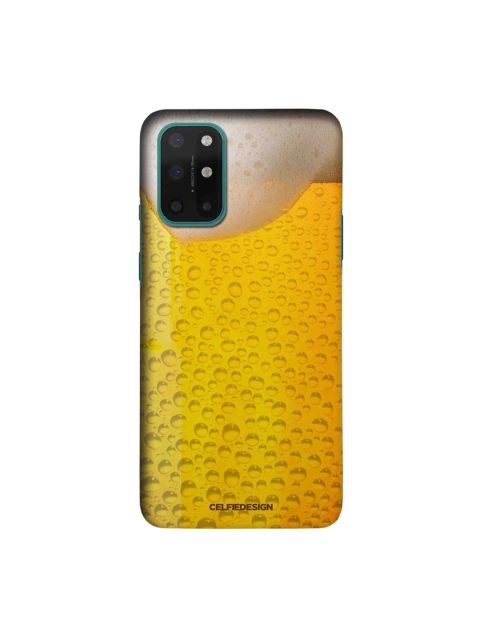 

CelfieDesign Yellow Chug It Printed OnePlus 8T Slim Back Case