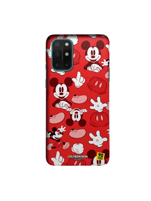 

CelfieDesign Red & Brown Mickey classic OnePlus 8T Slim Back Case