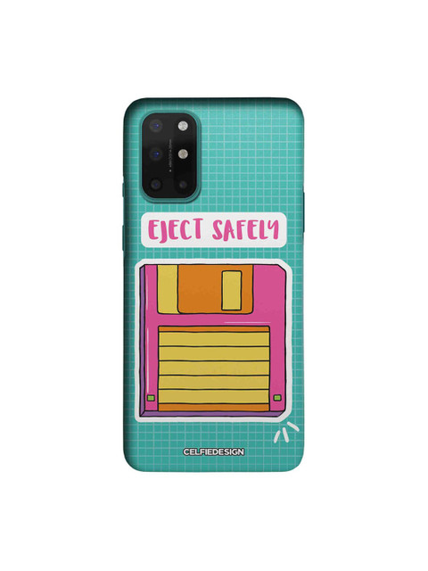 

CelfieDesign Green & Pink Floppy OnePlus 8T Slim Back Case