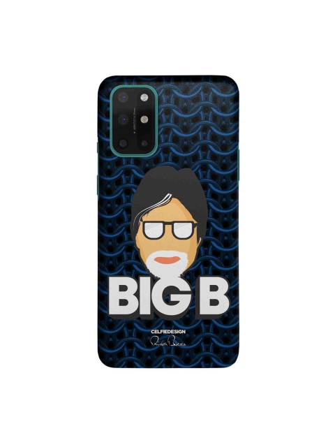 

CelfieDesign Black & Blue Big B Forever OnePlus 8T Slim Back Case