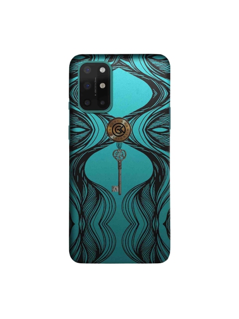 

CelfieDesign Black & Blue Hanging Key OnePlus 8T Slim Back Case