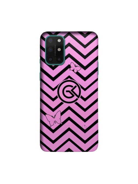 

CelfieDesign Pink & Black Waves OnePlus 8T Slim Back Case