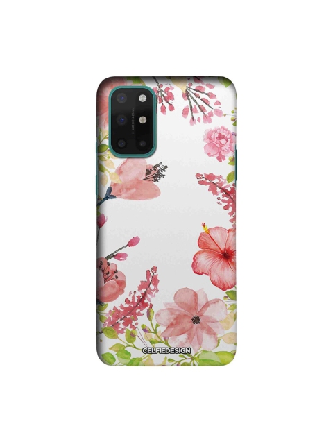 

CelfieDesign White & Red Aquarelle Gardens OnePlus 8T Slim Back Case