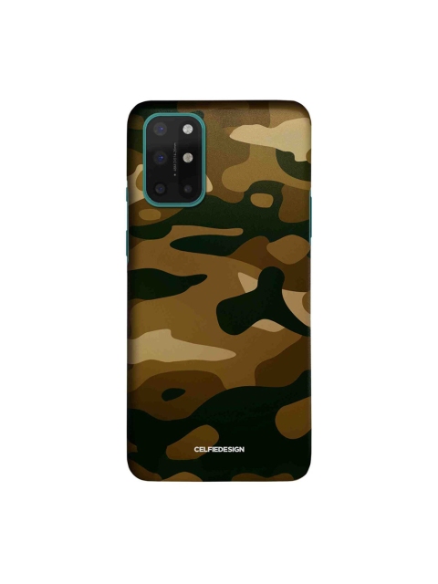 

CelfieDesign Black & Brown Camo Field Drab OnePlus 8T Slim Back Case