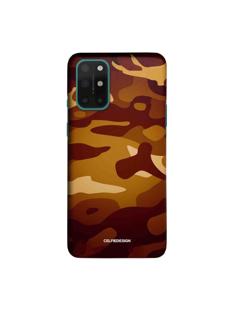 

CelfieDesign Brown & Mustard Yellow Camouflage OnePlus 8T Slim Back Case