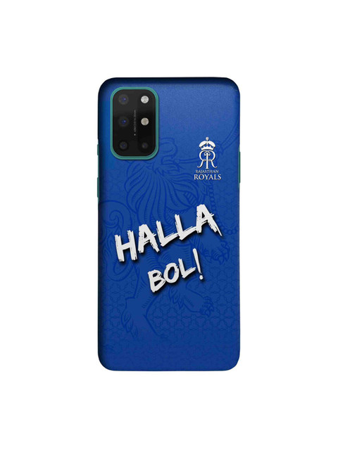 

CelfieDesign Blue & White Rajasthan Royals Halla Bol OnePlus 8T Slim Back Case