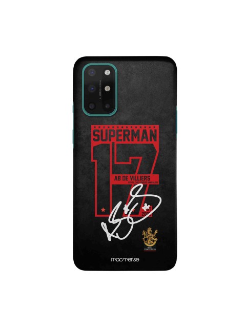 

CelfieDesign Black & Red Autograph ABD OnePlus 8T Slim Back Case