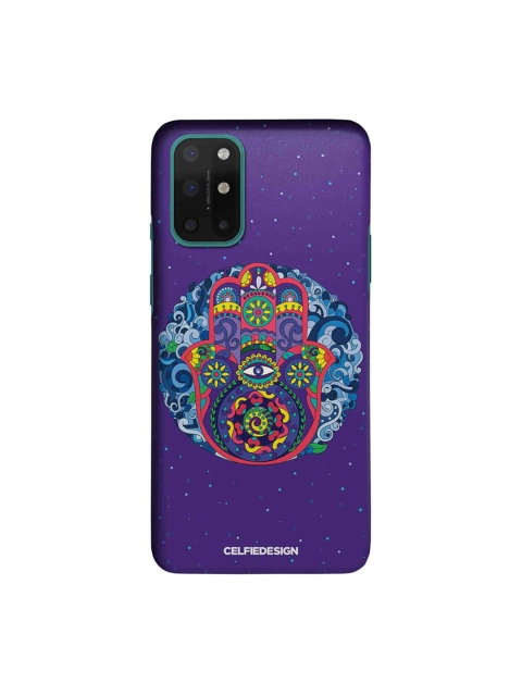 

CelfieDesign Purple & Blue Humsa Mandala OnePlus 8T Slim Back Case