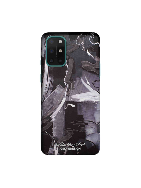 

CelfieDesign Black & Grey Flashback OnePlus 8T Slim Back Case