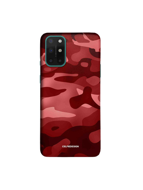 

CelfieDesign Red & Pink Camouflage OnePlus 8T Slim Back Case