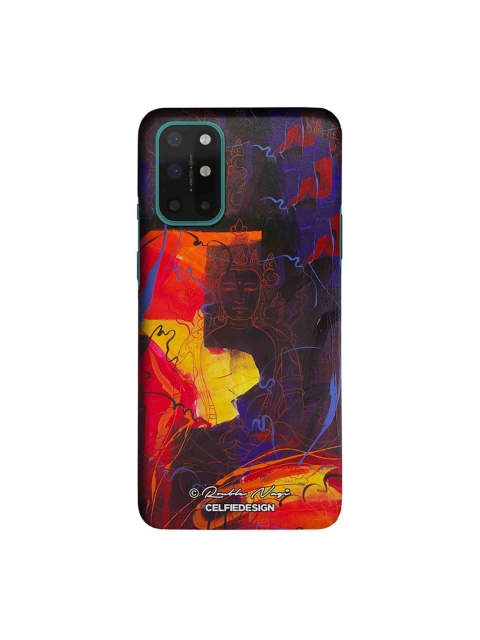 

CelfieDesign Red & Blue Moksha OnePlus 8T Slim Back Case