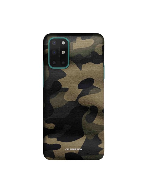 

CelfieDesign Olive Green & Beige Camouflage OnePlus 8T Slim Back Case