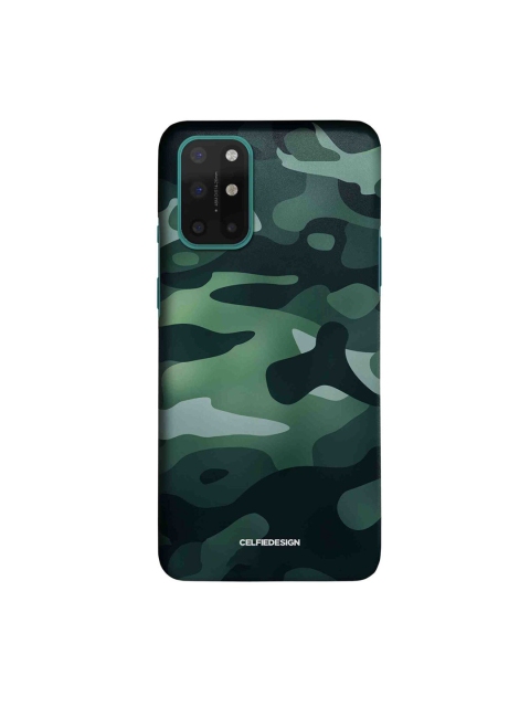 

CelfieDesign Black & Green Camo Viridian OnePlus 8T Slim Back Case