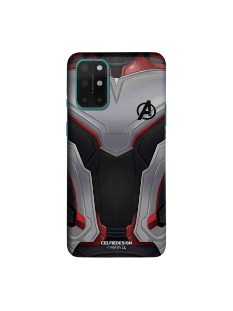 

CelfieDesign Black & Grey Avengers OnePlus 8T Slim Back Case