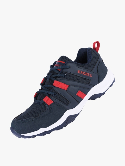 

EXCEED Men Blue Mesh Running Non-Marking Shoes
