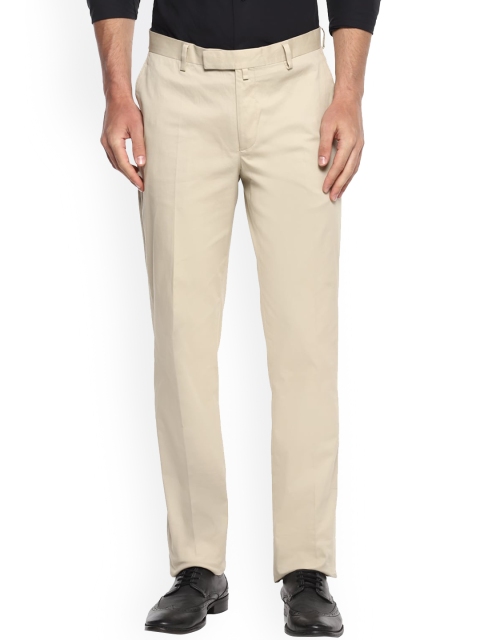 

HACKETT LONDON Men Beige Trousers