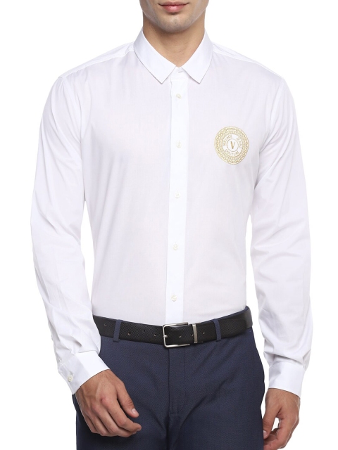 

Versace Jeans Couture Men White Classic Formal Shirt