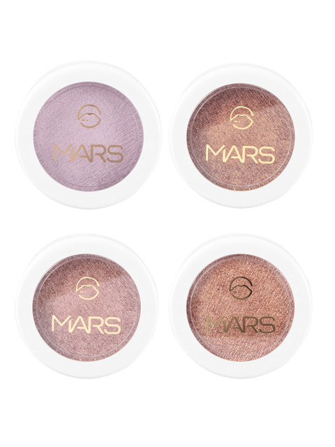 

MARS Pack of 4 Face Highlighter, Multi
