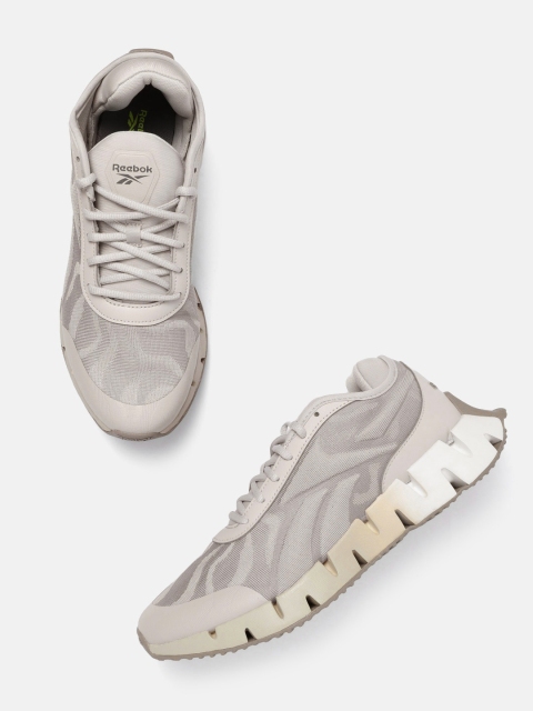 

Reebok Men Grey Zig Dynamica 3.0 Running Shoes