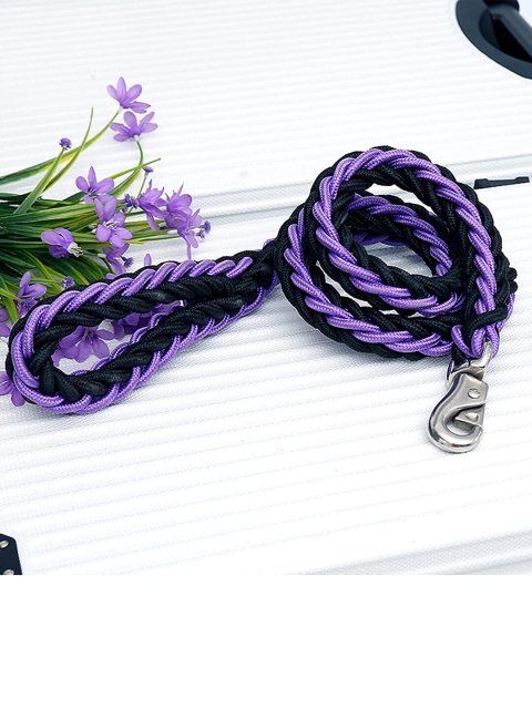 

Emily pets Purple Adjustable Dog Leash