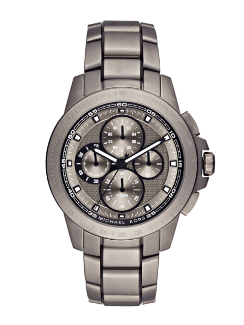 

Michael Kors Men Gunmetal-Toned Chronograph Watch MK8530I, Metallic