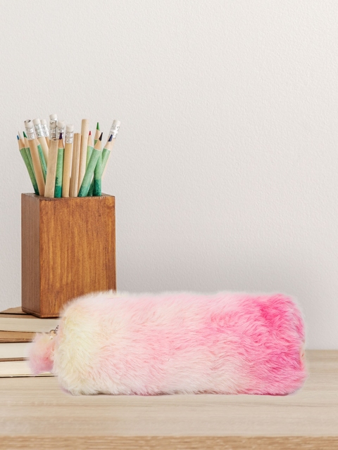 

POPLINS Kids Multi-Coloured Patterned Fur Pouch