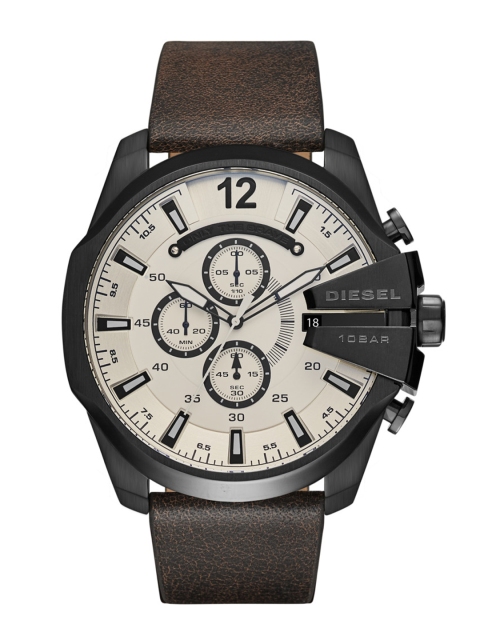 

DIESEL Men Beige Chronograph Watch DZ4422I