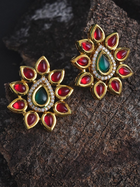 

Tistabene Green Contemporary Studs Earrings