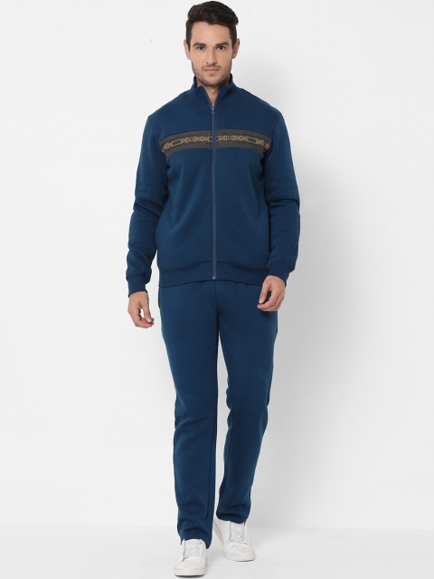 

Sweet Dreams Men Blue Solid Tracksuit