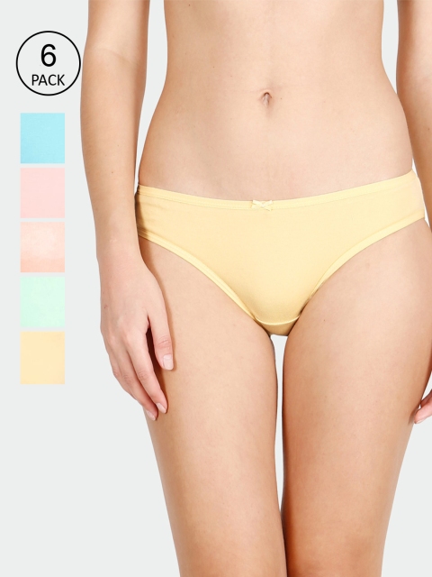 

Lux Cozi Women Pack Of 6 Assorted Briefs