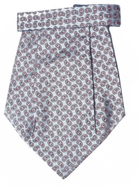 

Calvadoss Men Blue & Grey Woven Design Cravat