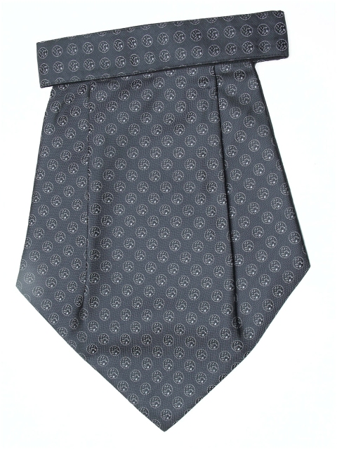 

Calvadoss Men Grey Woven Design Cravat