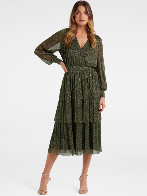 

Forever New Green Midi Dress