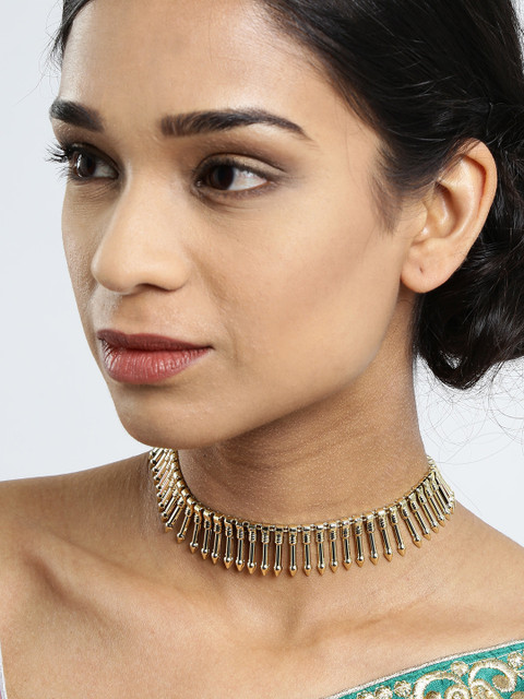 

Pipa Bella Gold-Toned Choker Necklace