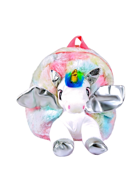 

Spiky Unisex Kids White & Pink Backpack