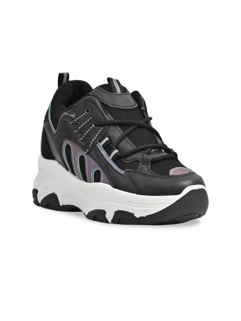 

Jove Women Black Sneakers