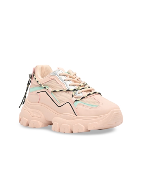 

Jove Women Pink Sneakers
