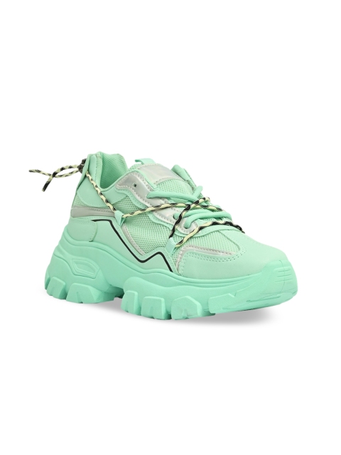

Jove Women Green Sneakers