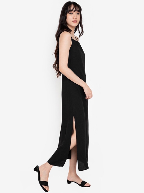 

ZALORA BASICS Black A-Line Maxi Dress