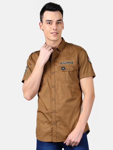 

V2 Value & Variety Men Brown Slim Fit Casual Shirt