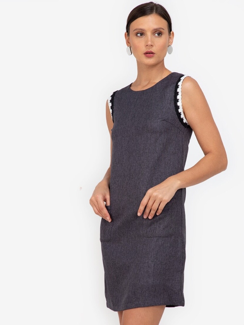 

ZALORA WORK Black A-Line Dress